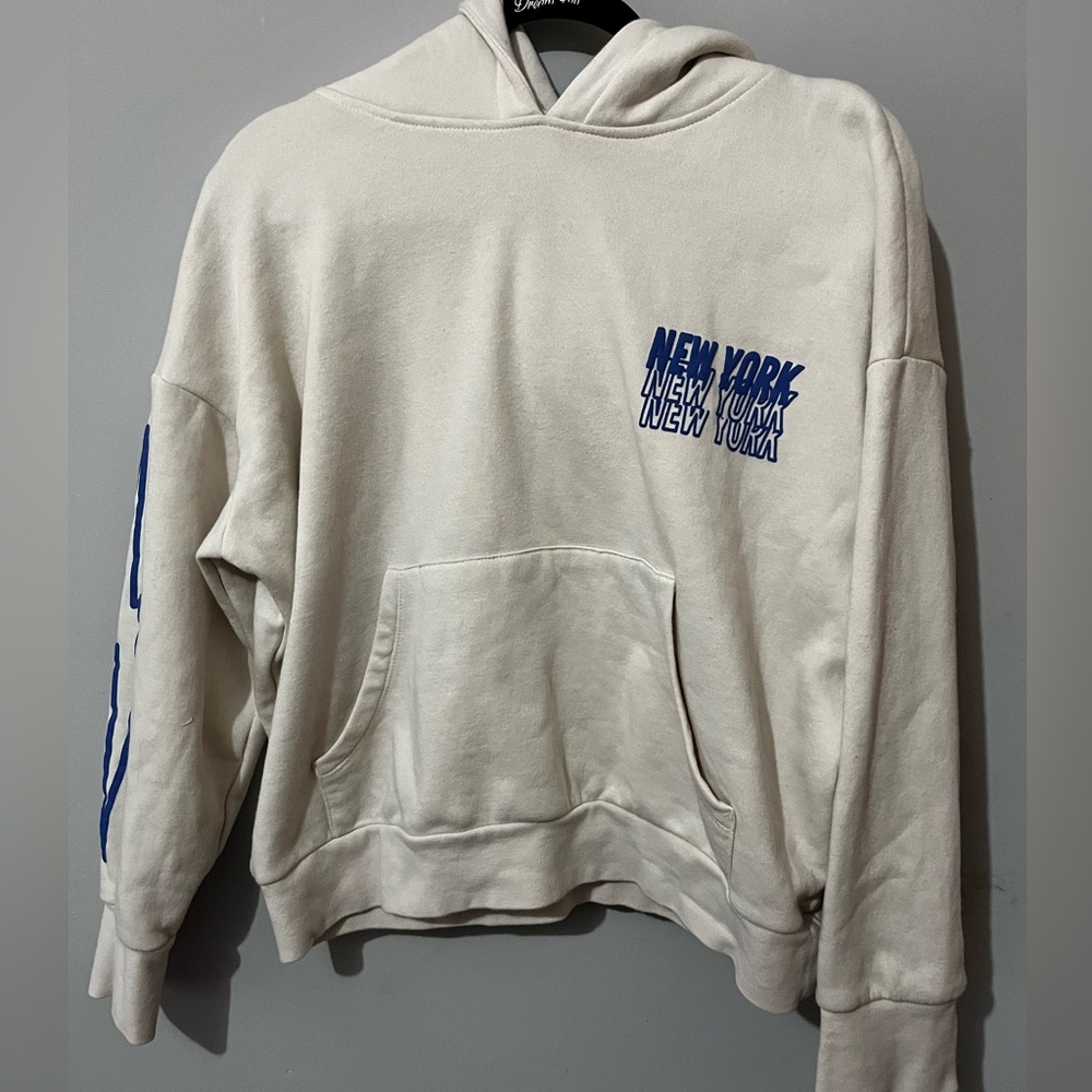 Starfit New York Hoodie Sweatshirt. Worn by Ana Stowell! Size S